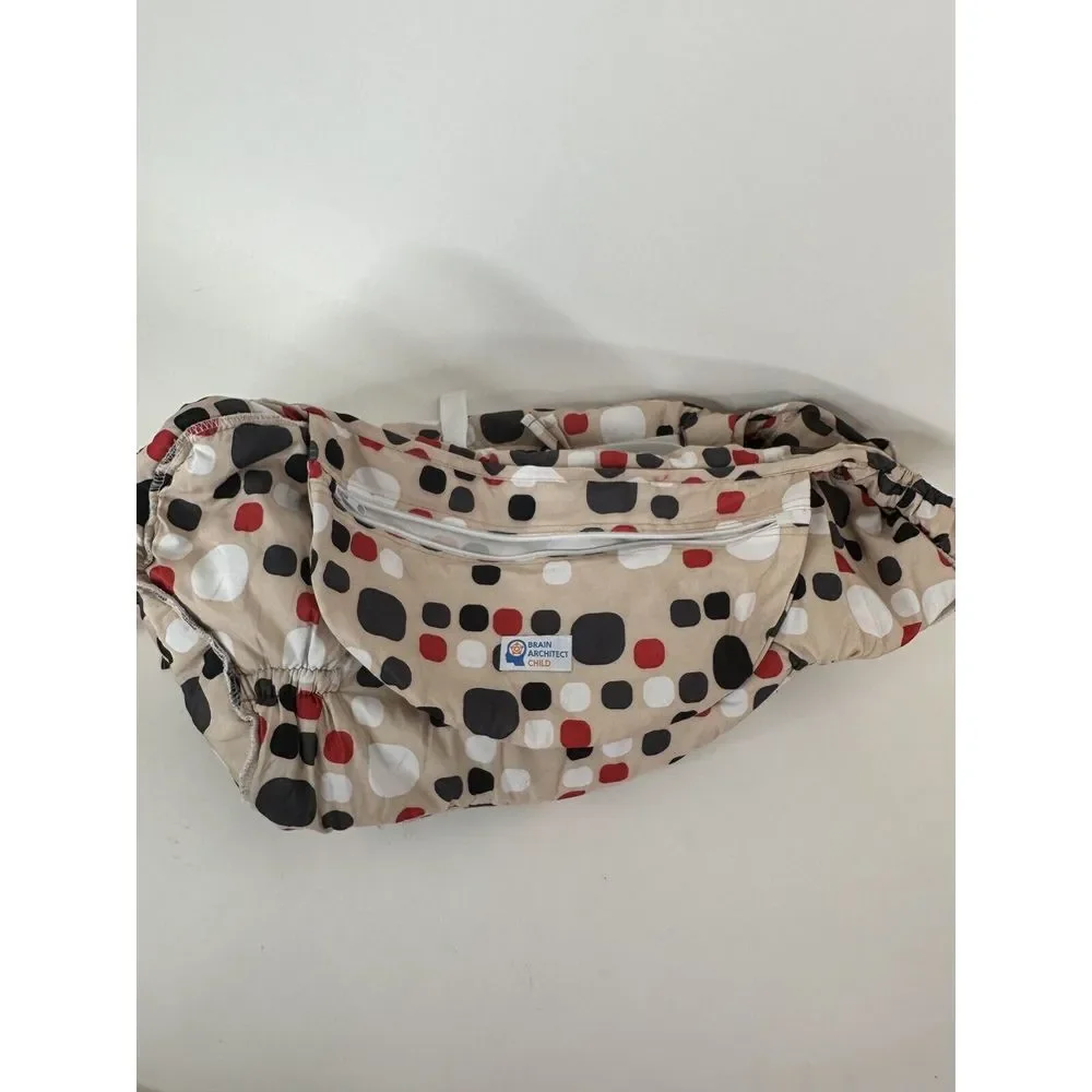 Brain Architect Child Shopping Cart Cover High Chair Cell Phone Holder Polka Dot